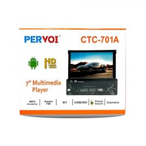PerVoi Ηχοσύστημα Αυτοκινήτου 1DIN (Bluetooth/USB) με Οθόνη Αφής 7